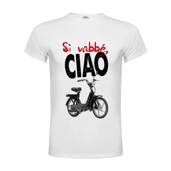 T-shirt Si vabbč ciao